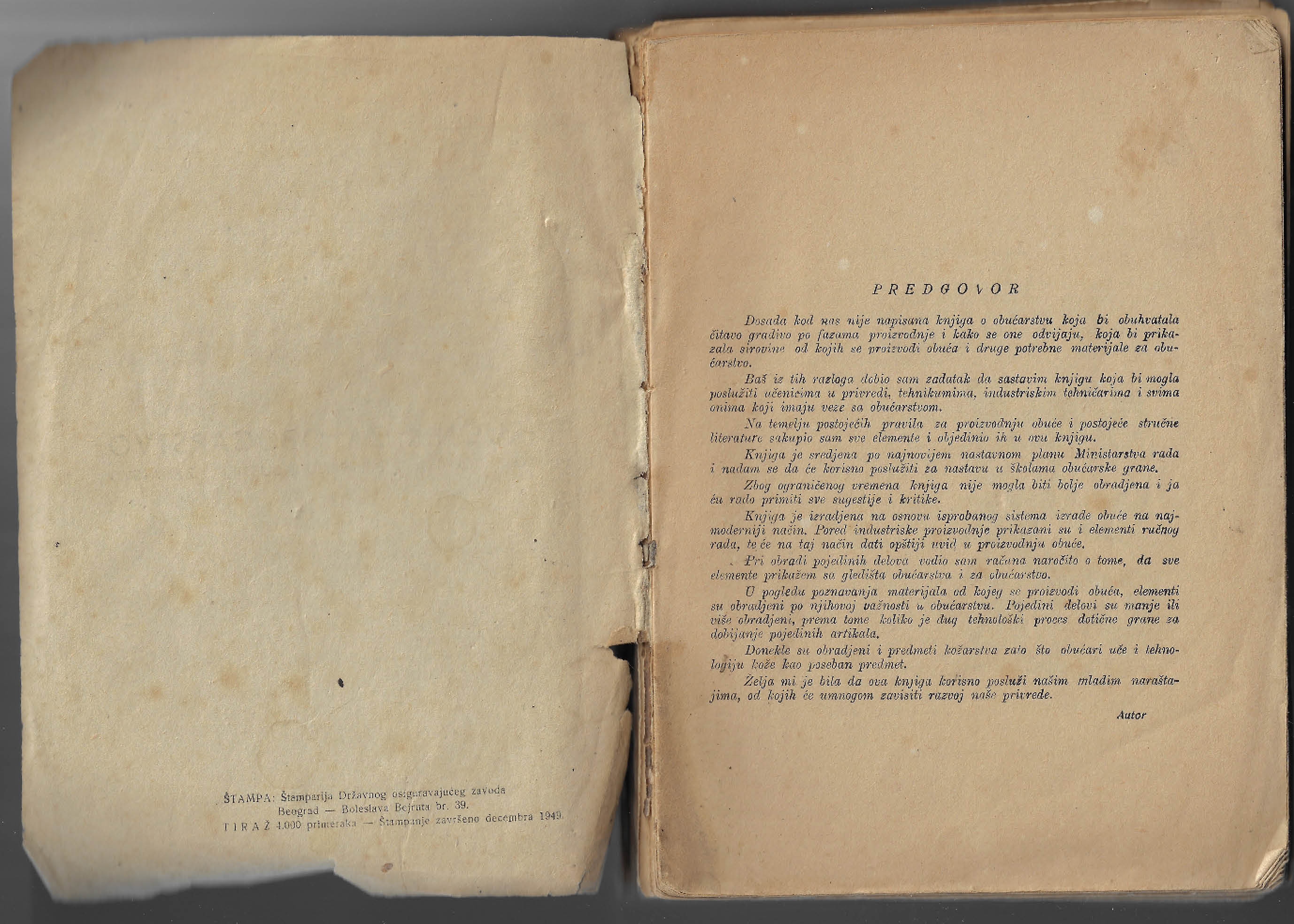 Priručnik za obučarstvo